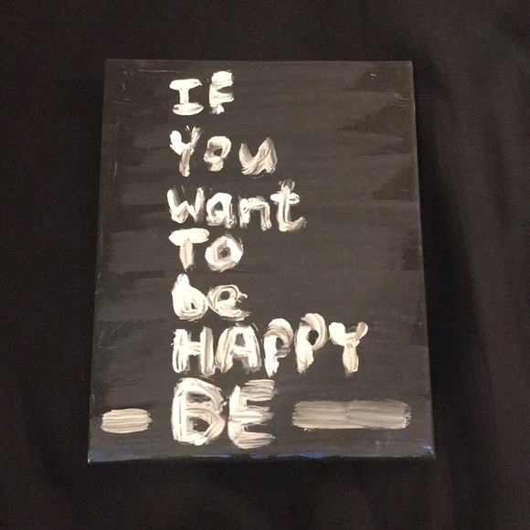 If you want to be happy, be - Picture 1 of 1
